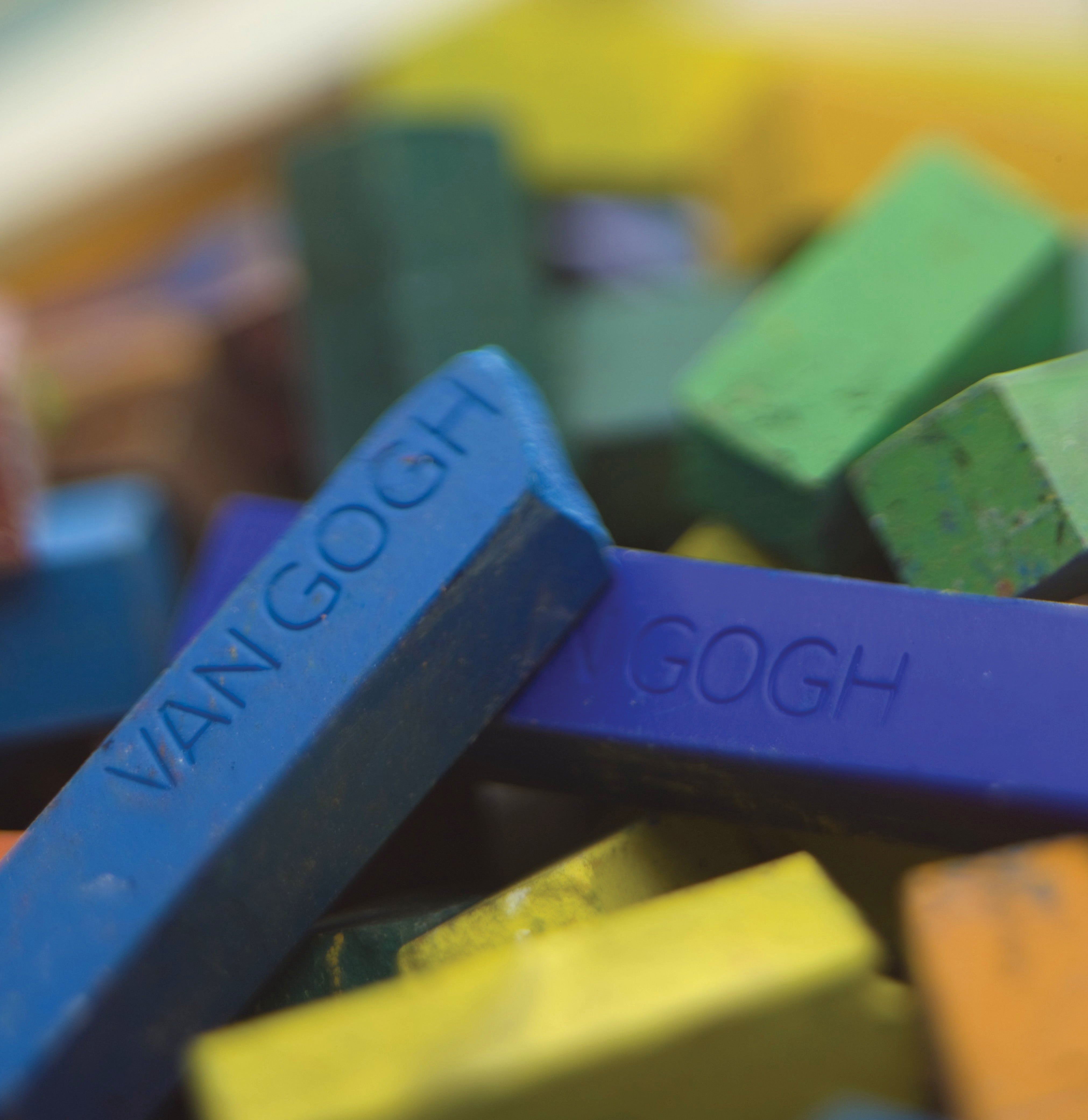 Van Gogh Pastelli Secchi Quadrati – Set Iniziazione Da 12 Colori (90820012), Alta Luminosità, Per Artisti E Hobbisti