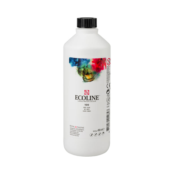 Ecoline Flüssige Wasserfarbe Flasche 490 ml