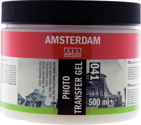 Amsterdam Foto transfer gel