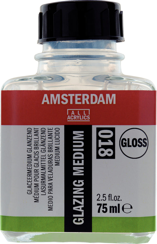 Amsterdam Botella de medio para veladuras