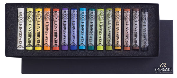 Rembrandt Set pastels tendres Sélection Générale | 15 pastels entiers