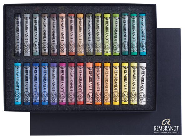 Rembrandt Soft pastel set General Selection | 30 whole pastels