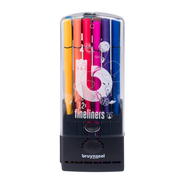 Bruynzeel Fineliners | 12 kleuren