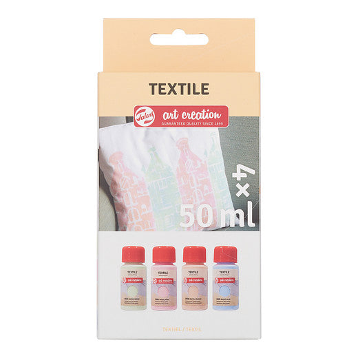 Talens Art Creation Textiel Set 4 x 50 ml Pastels