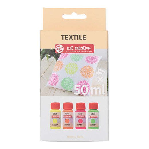 Talens Art Creation Textil Set 4 x 50 ml Neon