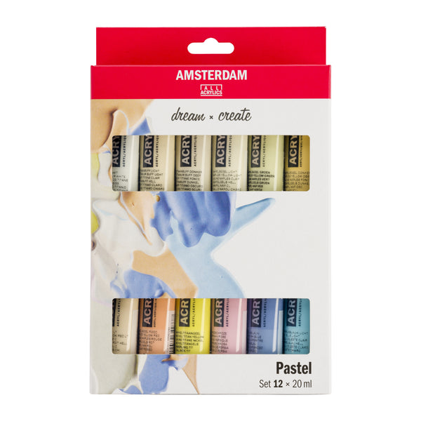 Amsterdam Standard Series acrylverf pastel set | 12 × 20 ml 