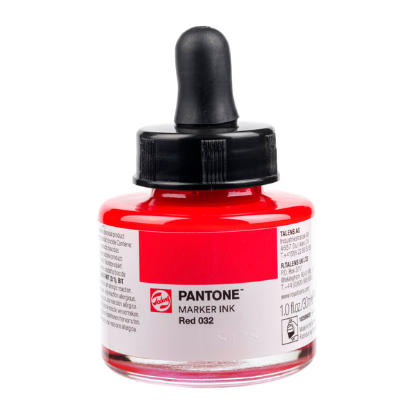 Talens | Pantone marker inkt 30 ml Red 032