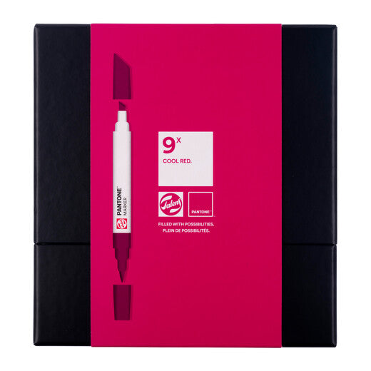 Talens | Pantone set marker 9x Cool Red