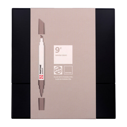 Talens | Pantone Marker Set 9x Warm Gray