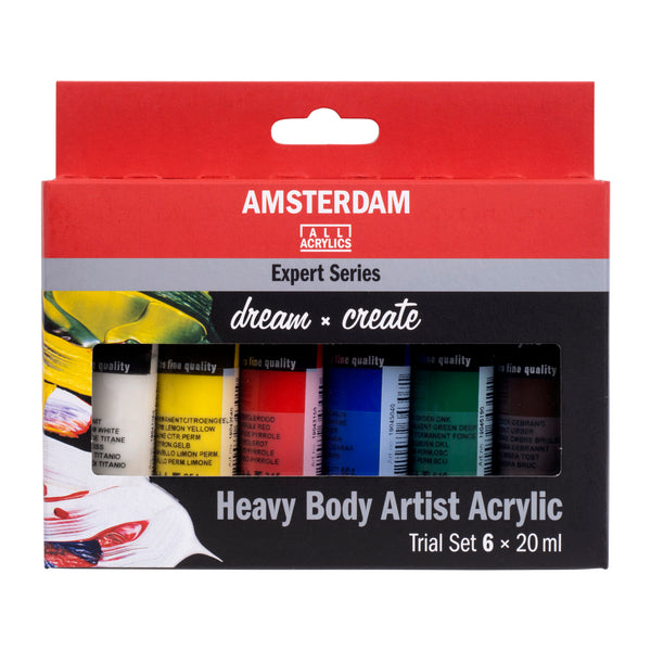 Amsterdam Expert Series Acrylfarbe Probierset | 6 x 20 ml