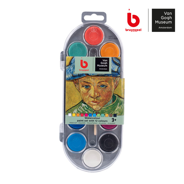 Bruynzeel x Van Gogh Museum Aquarellset mit Pinsel 