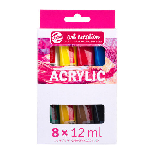 Talens Art Creation Acrylic colour set | 8 x 12 ml