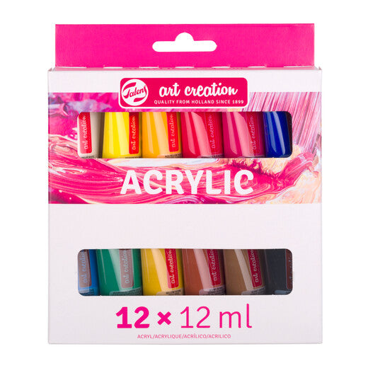 Talens Art Creation Acrylic colour set | 12 x 12 ml