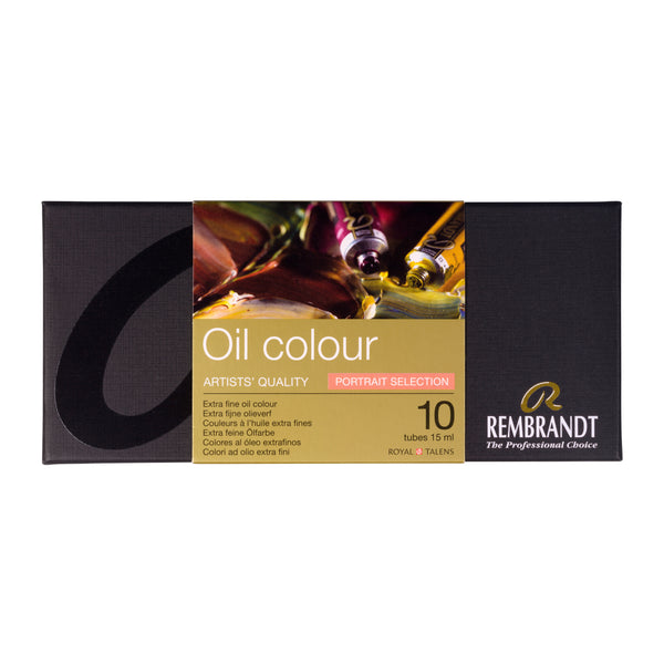 Rembrandt Ölfarben-Set Porträtauswahl | 10 x 15 ml