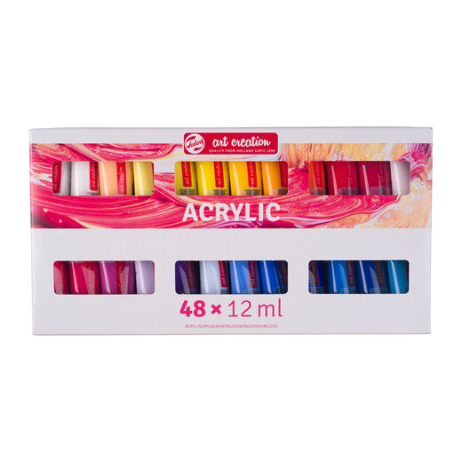 Set combi acrylique Talens Art Creation | 48 x 12 ml 