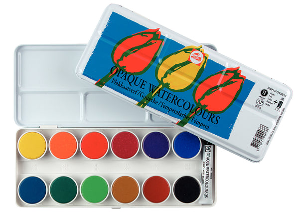 Talens Dekkende Aquarelverf Set 30Mp12