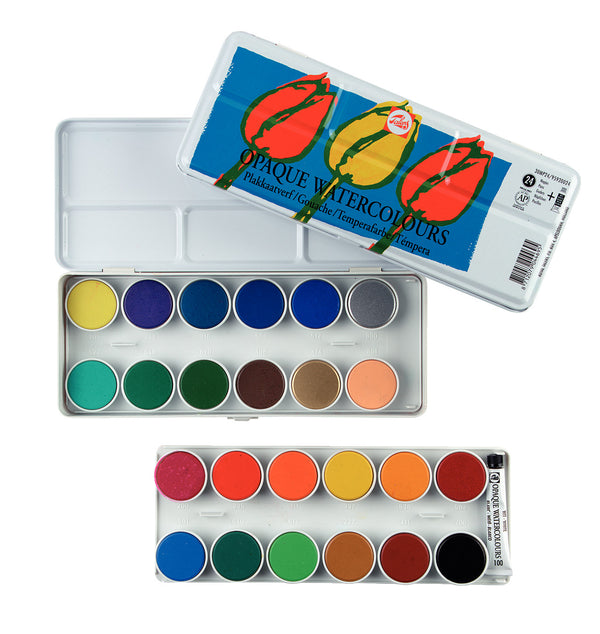 Talens Deckende Aquarellfarbe Set 30Mp24