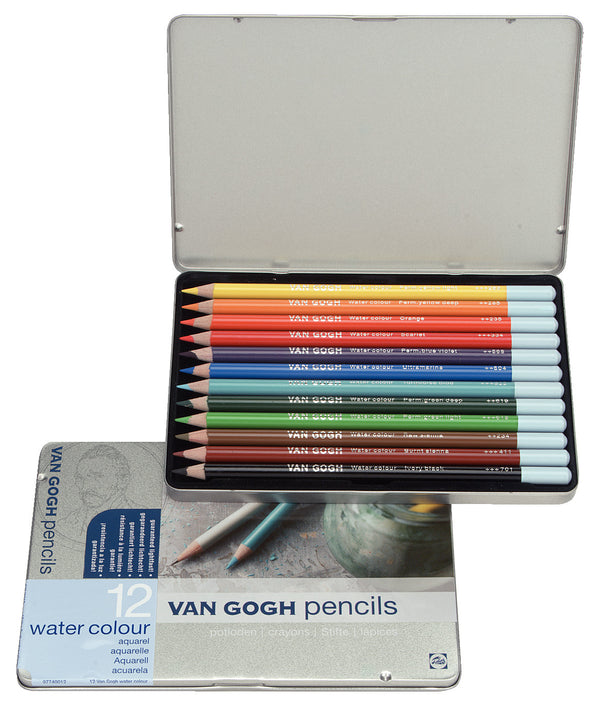 Van Gogh Starter-Set Aquarellstifte mit 12 Farben