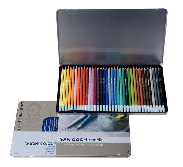 Van Gogh Set de lápices de acuarela avanzado con 36 colores