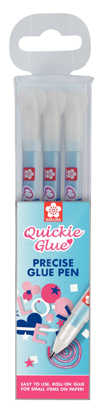 Sakura Estuche de 3 Quickie Glue Pens