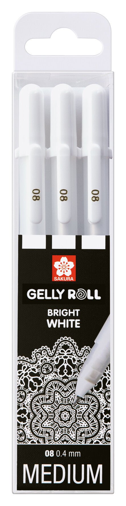 Sakura Gelly Roll White Sets