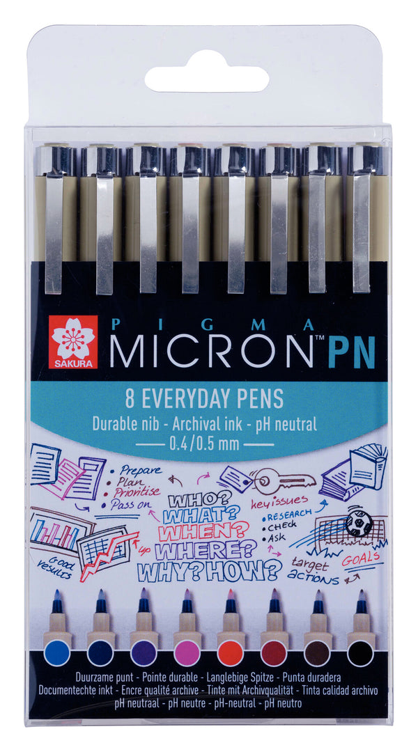 Sakura Pigma Micron PN Set