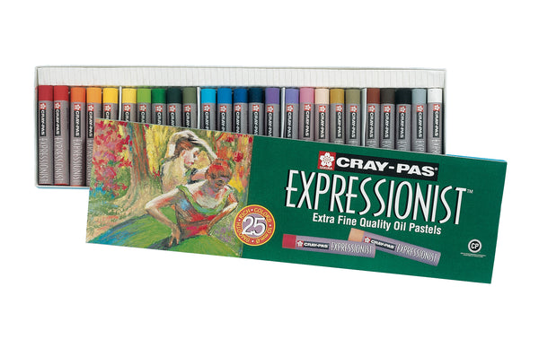 Sakura Cray-Pas Expressionist oil pastel set | 25 colours