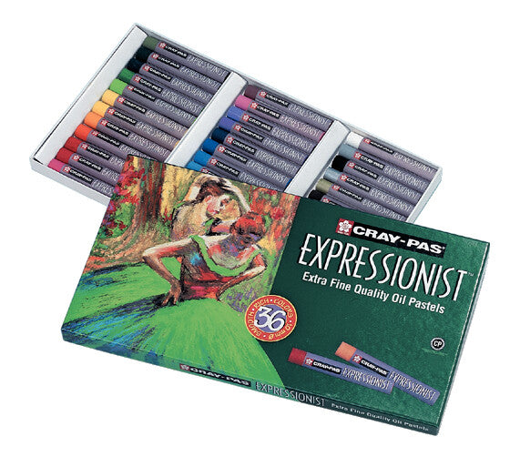 Sakura Cray-Pas Expressionist oil pastel set | 36 colours