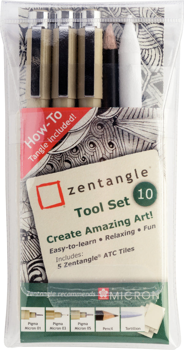 Sakura Zentangle tool set | 10 pieces