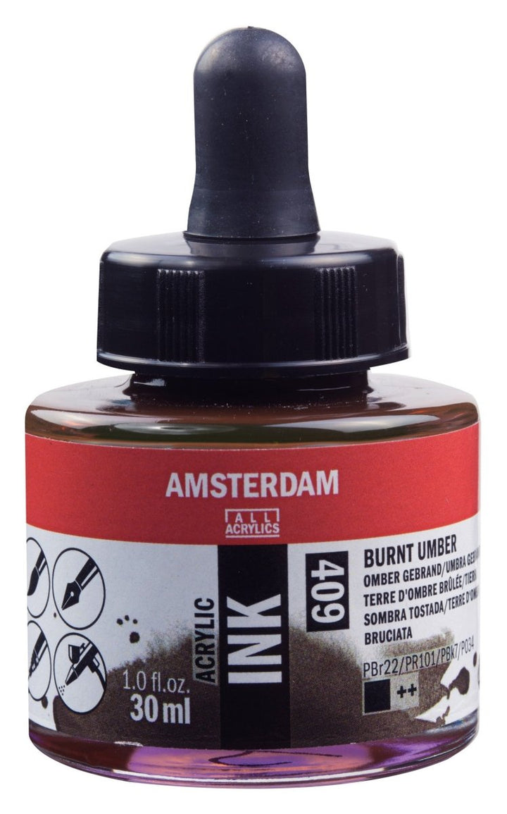 Amsterdam Acrylic Ink Bottle 30 ml B