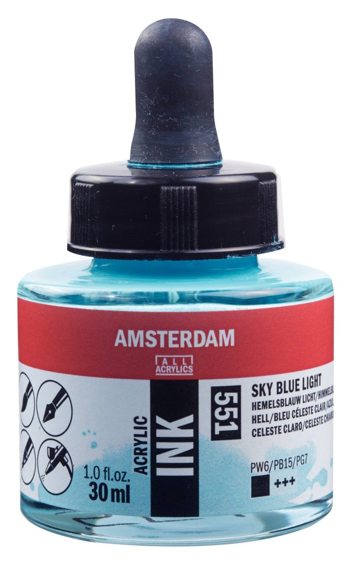 Amsterdam Acrylic Ink Bottle 30 ml B