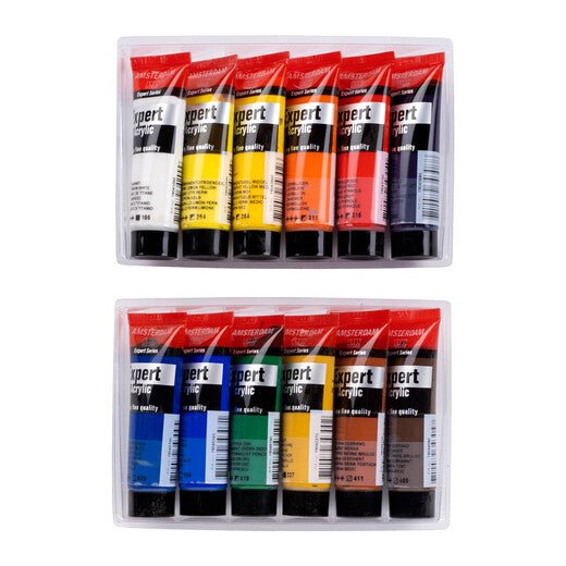 Amsterdam Expert Series acrylic paint trial set | 12 x 20 ml