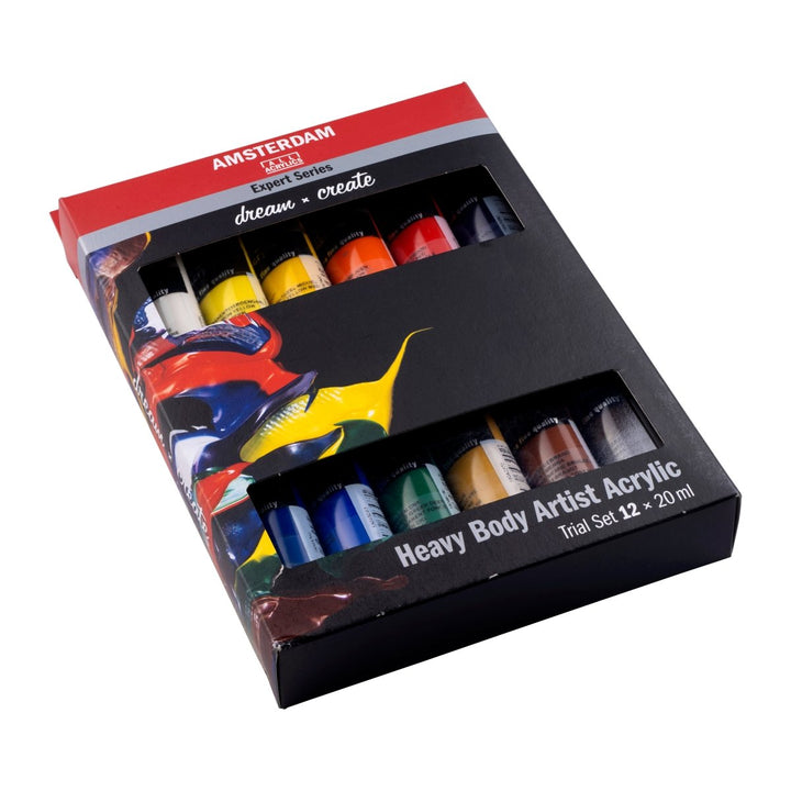 Amsterdam Expert Series acrylic paint trial set | 12 x 20 ml