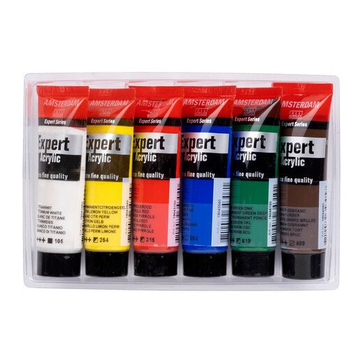 Amsterdam Expert Series acrylic paint trial set | 6 x 20 ml