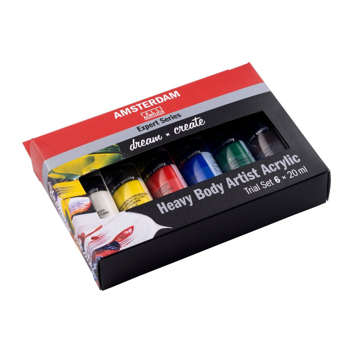 Amsterdam Expert Series acrylic paint trial set | 6 x 20 ml