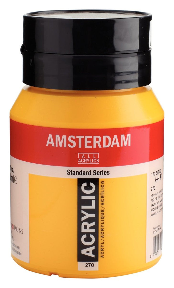 Amsterdam Standard Series Acrylic Jar 500 ml