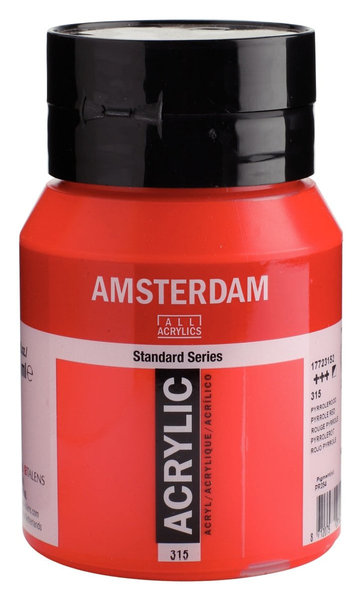 Amsterdam Standard Series Acrylic Jar 500 ml