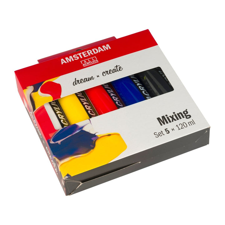 Amsterdam Standard Series acrylic paint mixing set | 5 x 120 ml