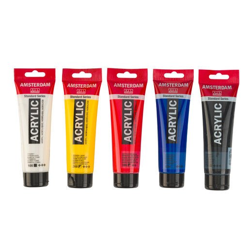 Amsterdam Standard Series acrylic paint mixing set | 5 x 120 ml