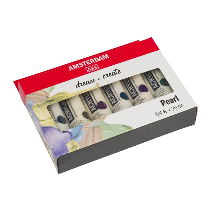 Amsterdam Standard Series acrylic paint pearl set | 6 x 20 ml