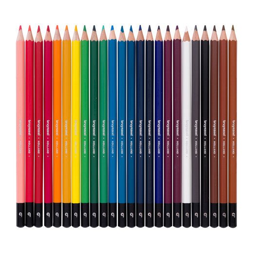 Bruynzeel Colour pencil tin | 24 colours