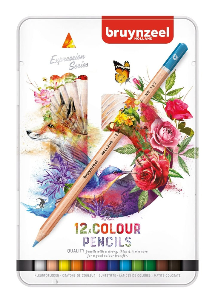 Bruynzeel Expression colour basic pencil tin