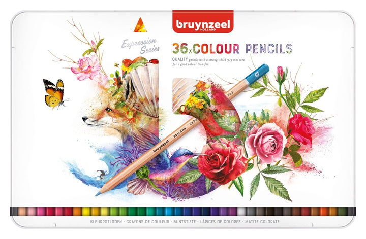 Bruynzeel Expression colour basic pencil tin