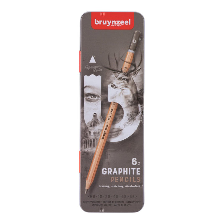 Bruynzeel Expression graphite pencil tin