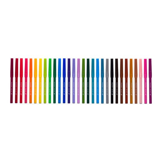 Bruynzeel Felt tip set | 30 colours