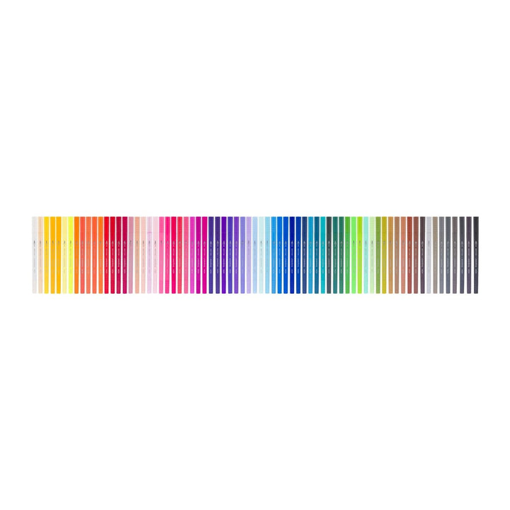 Bruynzeel Fineliner/brush pen set | 72 colours