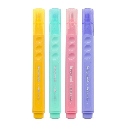 Bruynzeel Highlighter set pastel | 4 colours