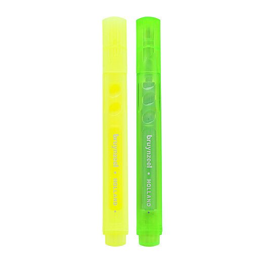 Bruynzeel Highlighter set | yellow and green