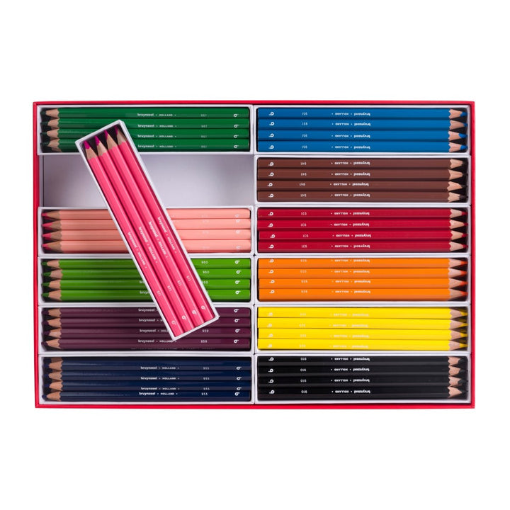 Bruynzeel Mega colour pencil set | 12 x 12 colours