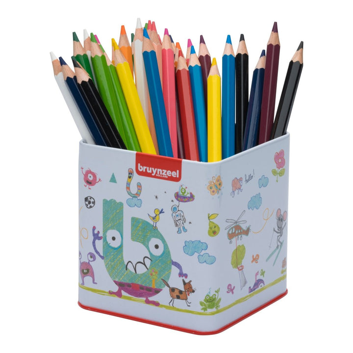 Bruynzeel Mega colour pencil tin | 48 colours